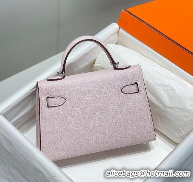 Hot Style Hermes Mini Kelly II Bag 19cm in Epsom Leather 0118 Dreamy Purple 2025