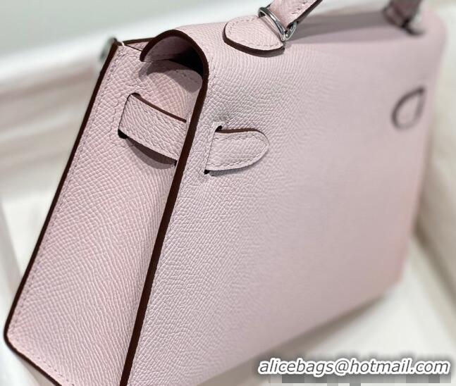 Hot Style Hermes Mini Kelly II Bag 19cm in Epsom Leather 0118 Dreamy Purple 2025