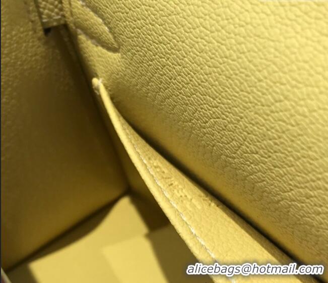 Traditional Discount Hermes Mini Kelly II Bag 19cm in Epsom Leather 0118 Chick Yellow 2025