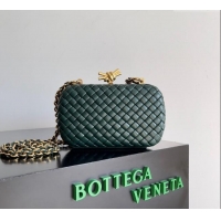 Low Price Bottega Veneta Knot With Chain Mini Bag 776662 Green 2024