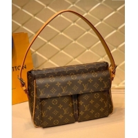 Top Grade Louis Vuitton Vintage Monogram Canvas Large Shoulder Bag M45468 2024