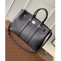 Top Grade Louis Vuitton Georges Tote MM bag in Calfskin M23153 Black 2024