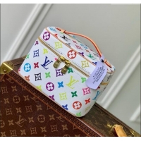 Best Price Louis Vuitton LV x TM Nice Mini Vanity Case in Multicolored Monogram Canvas M13747 White 2025