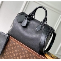 Well Crafted Louis Vuitton Speedy P9 Bandouliere 40 Bag in Calf Leather M21108 Black 2024