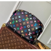 Top Quality Louis Vuitton LV x TM Cosmetic Pouch GM in Multicolored Canvas M3743 Black 2025