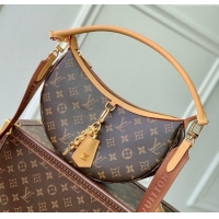 Grade Discount Louis Vuitton Looping Hobo Bag in Monogram Canvas M12939 2025