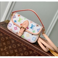 Luxury Discount Louis Vuitton Nano Diane Bag in Multicolored Monogram Canvas M14194 White 2025