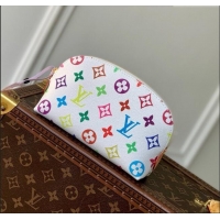 Top Design Louis Vuitton LV x TM Cosmetic Pouch PM Bag in Multicolored Monogram Canvas M13744 White 2025