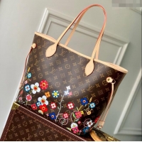 Top Grade Louis Vuitton LV x TM Neverfull MM Bag in Monogram Canvas M13271 2025