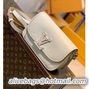 Top Quality Louis Vuitton EPI Leather Buci M20987 Quartz White