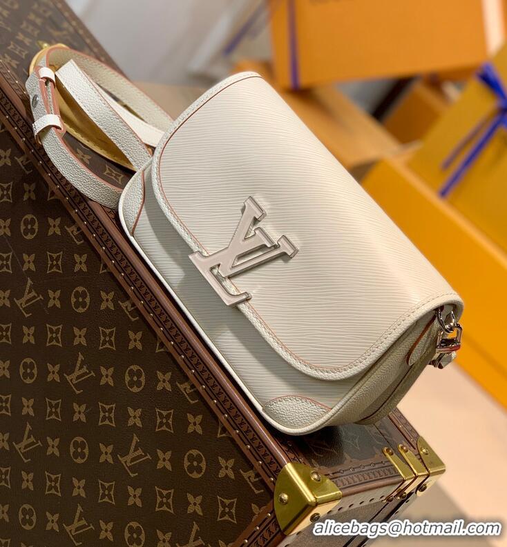 Top Quality Louis Vuitton EPI Leather Buci M20987 Quartz White