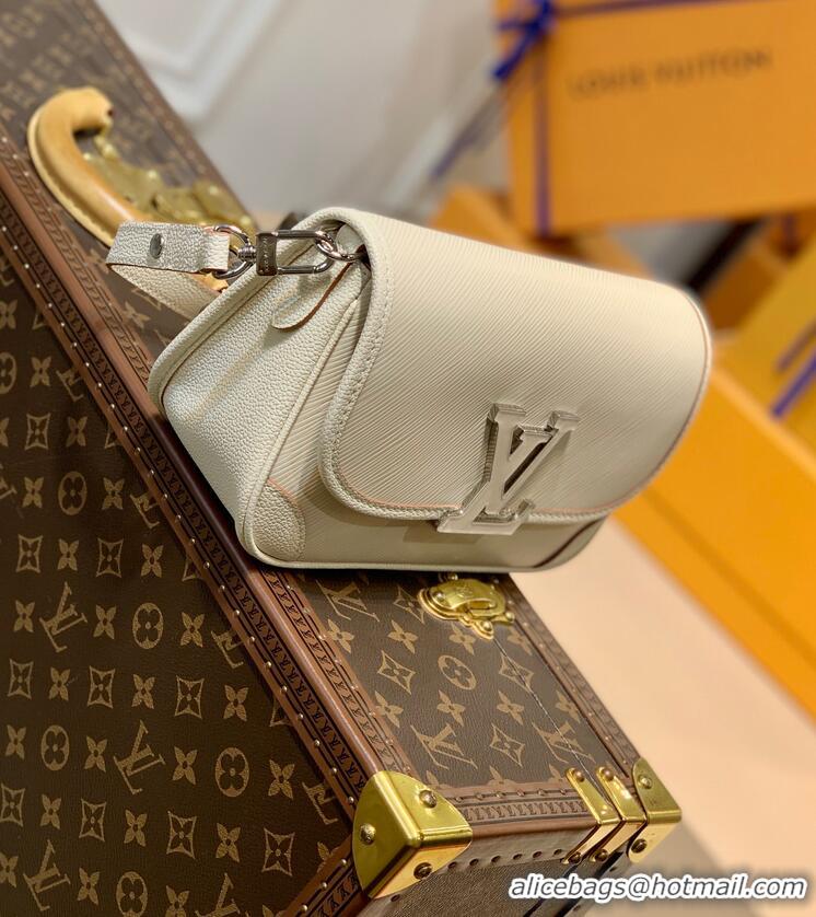 Top Quality Louis Vuitton EPI Leather Buci M20987 Quartz White