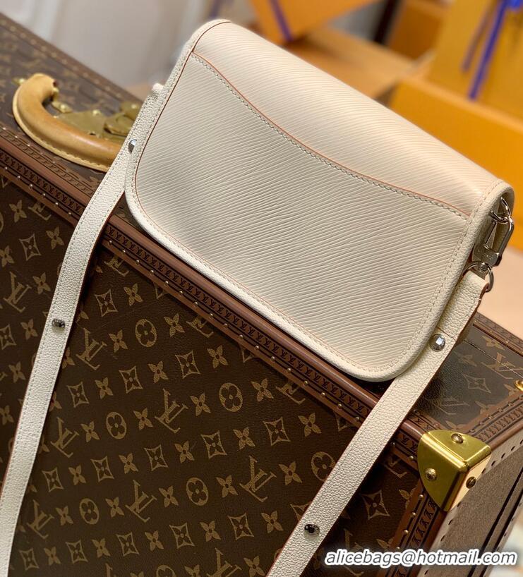 Top Quality Louis Vuitton EPI Leather Buci M20987 Quartz White