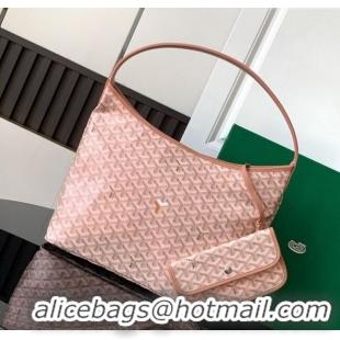 Super Quality Goyard Boheme Hobo Bag 020224 Pearly Pink 2024