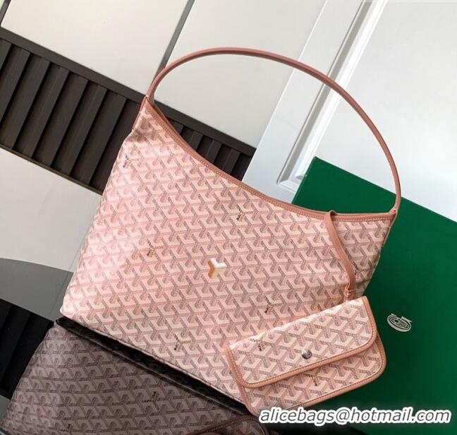 Super Quality Goyard Boheme Hobo Bag 020224 Pearly Pink 2024