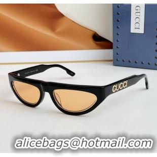 Buy Discount Gucci Sunglasses CH1062 Black/Yellow 2024