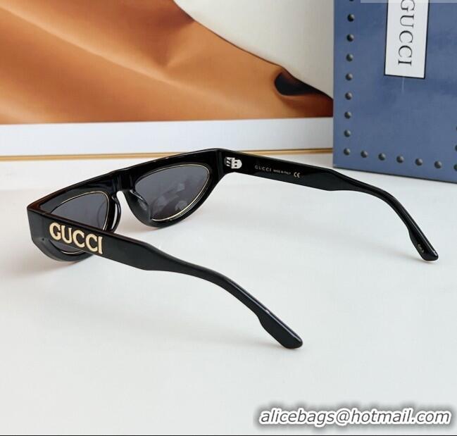 Well Crafted Gucci Sunglasses CH1062 Black/Grey 2024