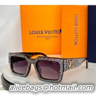 Super Quality Louis Vuitton Sunglasses with Strass Z2396E 2024