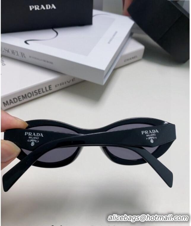 New Design Prada Sunglasses PR102501 Black 2024