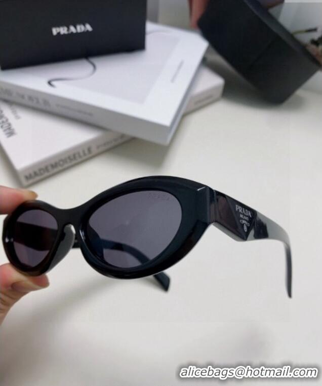 New Design Prada Sunglasses PR102501 Black 2024