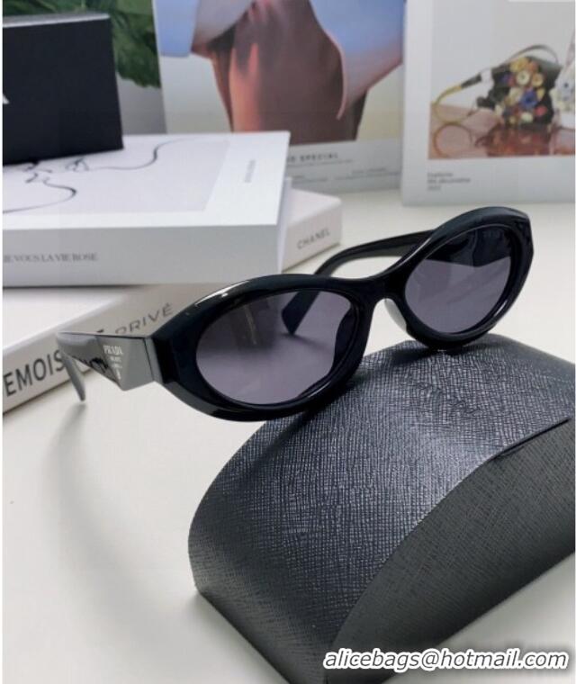 New Design Prada Sunglasses PR102501 Black 2024