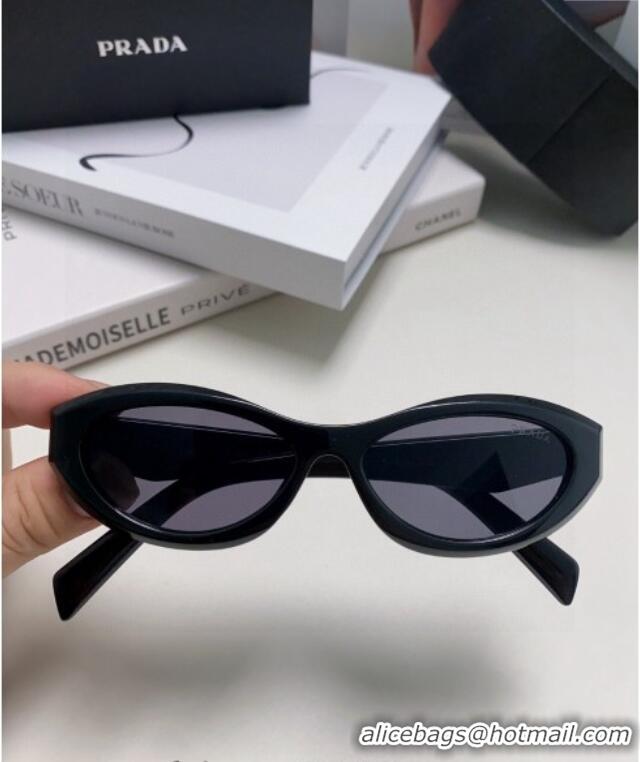 New Design Prada Sunglasses PR102501 Black 2024