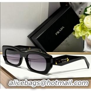 Famous Brand Prada Sunglasses PRB05S Black/Purple 2024