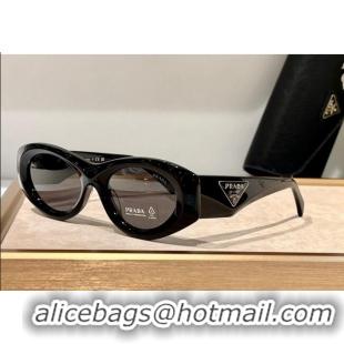 Famous Brand Prada Sunglasses SPR20Z Black/Grey 2024