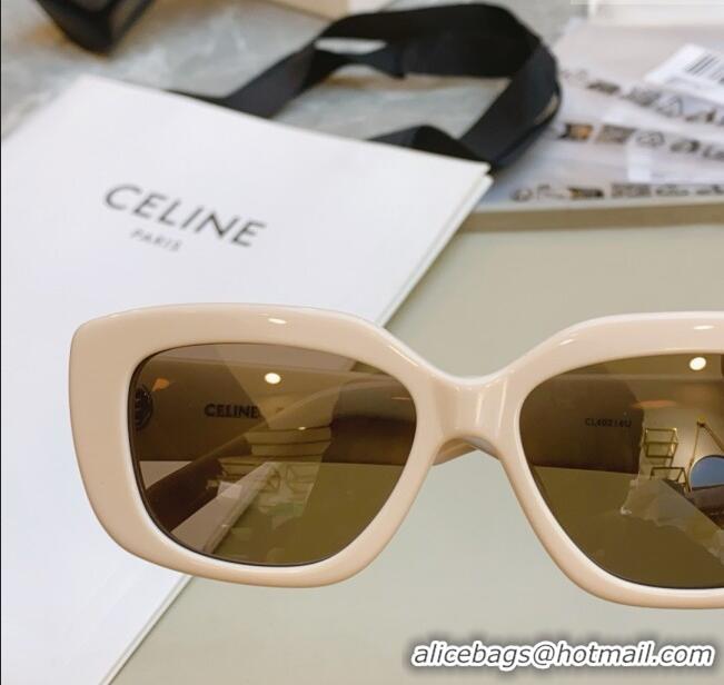 Buy Cheapest Celine Sunglasses CE40216 Beige 2024