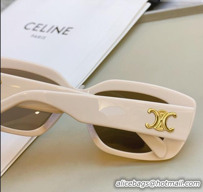 Buy Cheapest Celine Sunglasses CE40216 Beige 2024