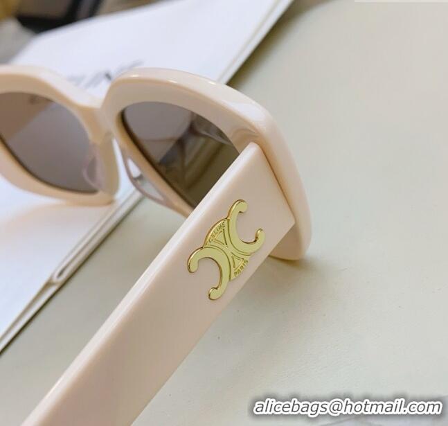 Buy Cheapest Celine Sunglasses CE40216 Beige 2024