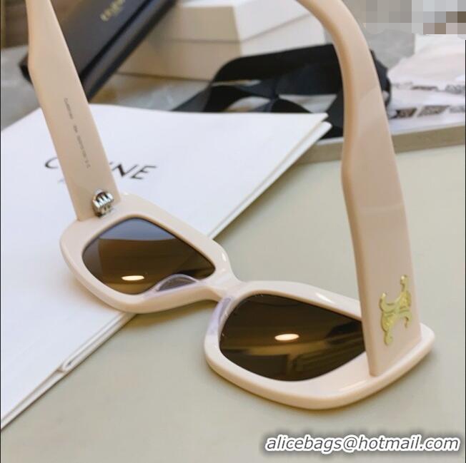 Buy Cheapest Celine Sunglasses CE40216 Beige 2024