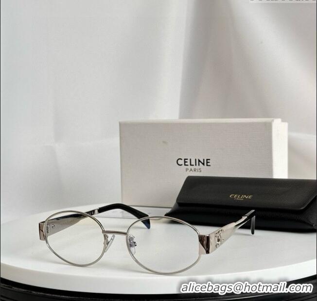 Popular Style Celine Triomphe Glasses CL40235U 08 Silver 2025