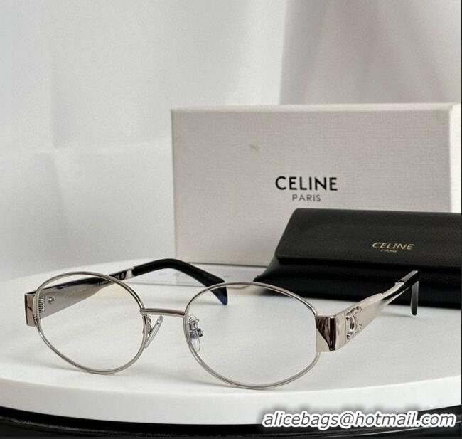 Popular Style Celine Triomphe Glasses CL40235U 08 Silver 2025