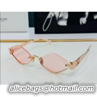 New Fashion Celine Triomphe Sunglasses CL42117U 14 Pink 2025