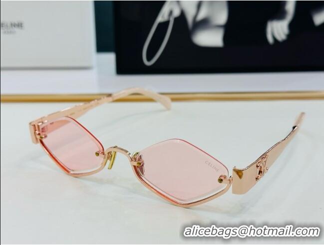 New Fashion Celine Triomphe Sunglasses CL42117U 14 Pink 2025