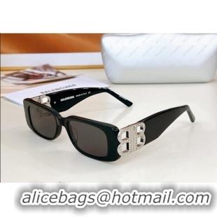 Traditional Specials Balenciaga Sunglasses with Strass BB0096 Black 2024