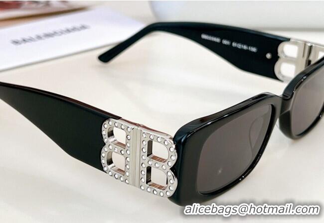 Traditional Specials Balenciaga Sunglasses with Strass BB0096 Black 2024