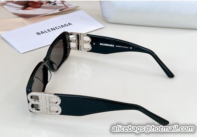 Traditional Specials Balenciaga Sunglasses with Strass BB0096 Black 2024