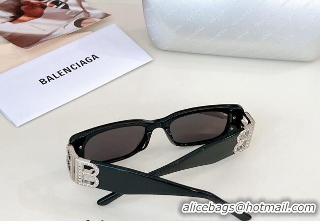 Traditional Specials Balenciaga Sunglasses with Strass BB0096 Black 2024