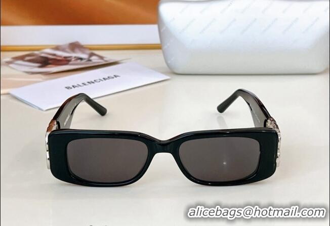 Traditional Specials Balenciaga Sunglasses with Strass BB0096 Black 2024