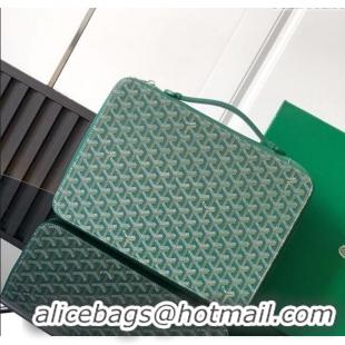 Modern Classic Goyard Compagnon Universel A4 Business Bag GY8065 Green 2025