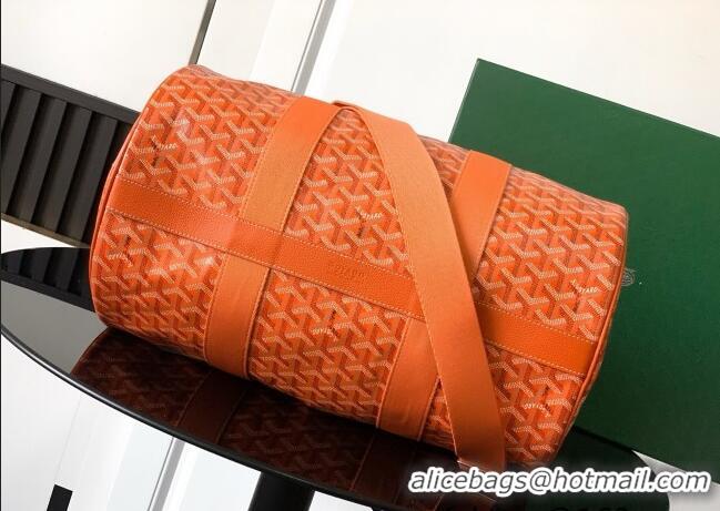 Hot Style Goyard Barrel 40 Sports Bag GY020248 Orange 2025