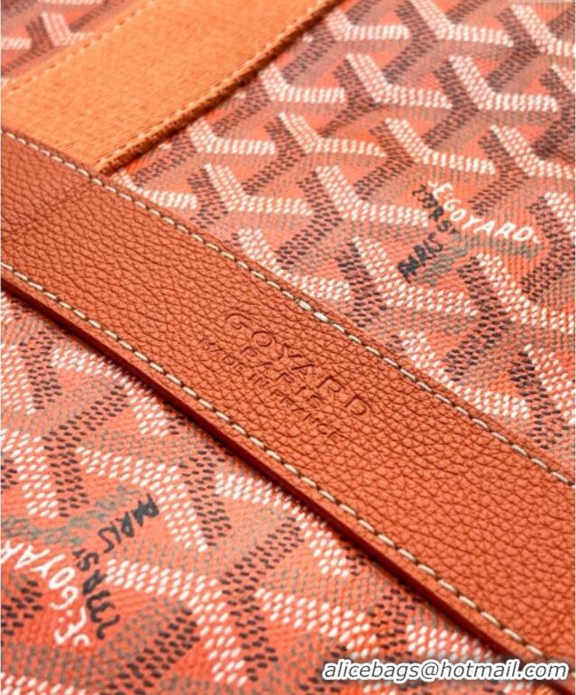 Hot Style Goyard Barrel 40 Sports Bag GY020248 Orange 2025