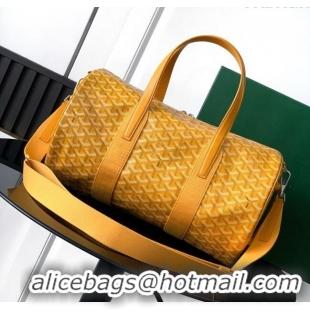 Fashion Luxury Goyard Barrel 40 Sports Bag GY020248 Yellow 2025