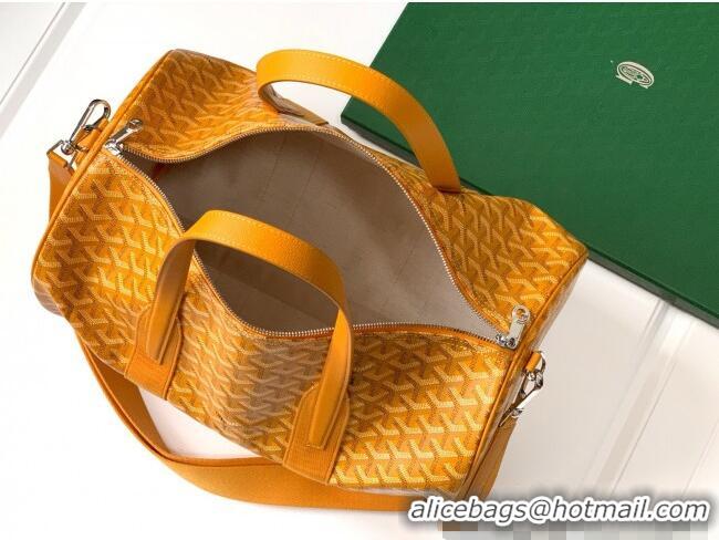 Fashion Luxury Goyard Barrel 40 Sports Bag GY020248 Yellow 2025