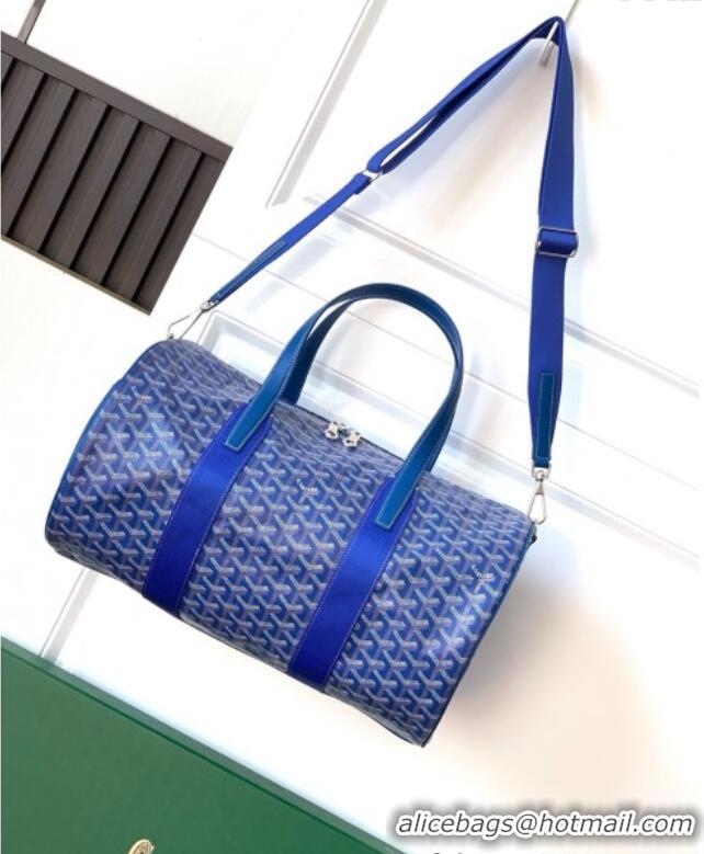 Buy Classic Goyard Barrel 40 Sports Bag GY020248 Sky Blue 2025