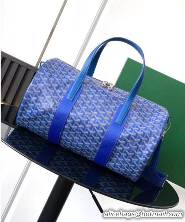 Buy Classic Goyard Barrel 40 Sports Bag GY020248 Sky Blue 2025