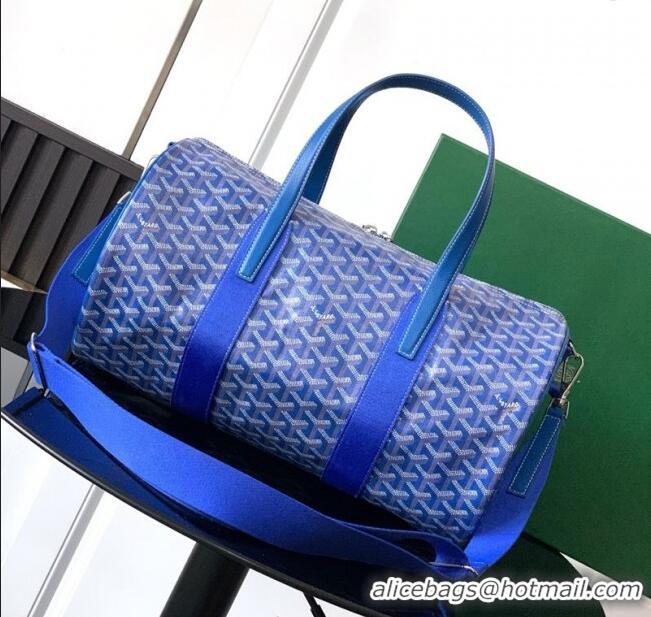 Buy Classic Goyard Barrel 40 Sports Bag GY020248 Sky Blue 2025