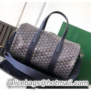 Grade Quality Goyard Barrel 40 Sports Bag GY020248 Navy Blue 2025